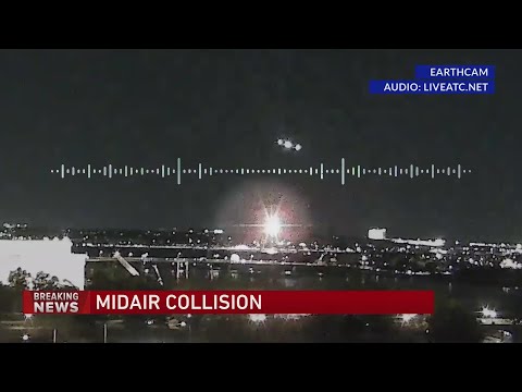 Passenger jet with 64 aboard collides with Army helicopter while landing at Reagan Airport