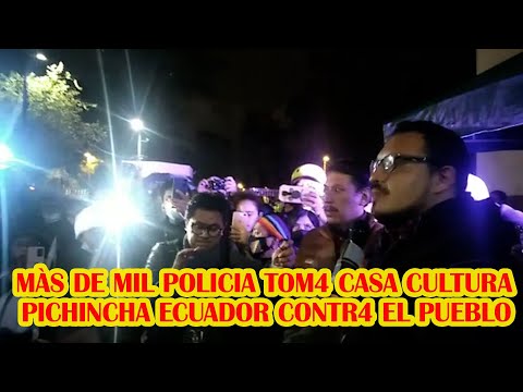 DIA NEGRO PARA LA CULTURA DE ECUADOR DICT4DOR PRESIDENTE GUILLERMO LASSO CONTR4 LA CULTURA..