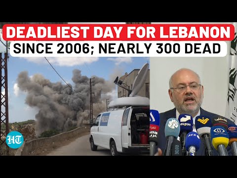 Israel’s ‘Biggest’ Attack On Lebanon Leaves Over 270 Dead; 5000 Injured In A Week | Hezbollah | IDF