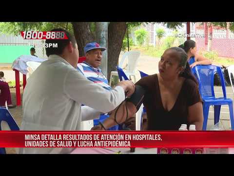 Informe MINSA: Más de 370 mil consultas ambulatorias en una semana en Nicaragua