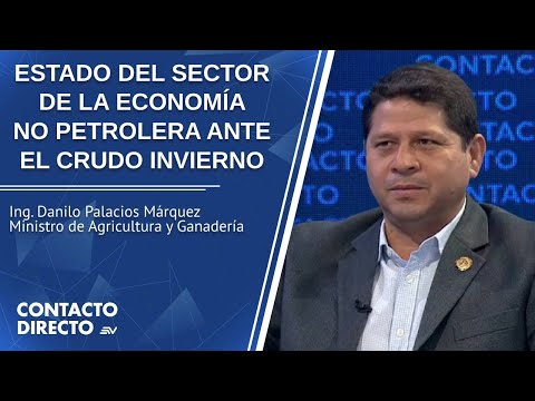 Entrevista con Danilo Palacios - Ministro de Agricultura y Ganadería | Contacto Directo | Ecuavisa