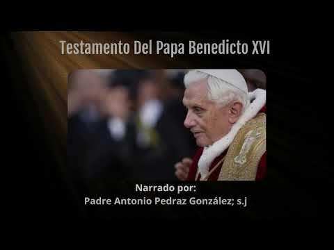 Testamento del Papa Benedicto XVI