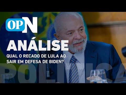 Lula sobre Biden: decisão de desistir cabe a ele | O POVO NEWS