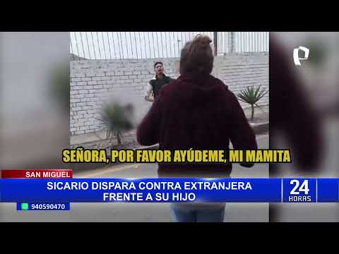 San Miguel: sicario deja grave a extranjera tras dispararle en la cabeza