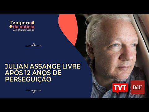 Assange Livre: Jornalista ganha liberdade após 12 anos de luta e perseguição