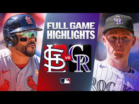 세인트루이스 카디널스 vs 콜로라도 로키스: 공식 풀 경기 하이라이트 (9월 7일) | 2026 MLB 시즌