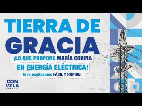 Lo que propone María Corina en Energía Eléctrica