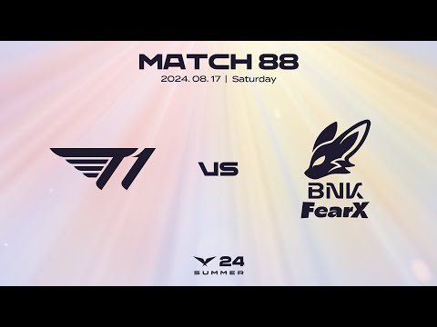 T1 vs. FOX | 매치88 하이라이트 | 08.17 | 2024 LCK 서머 스플릿