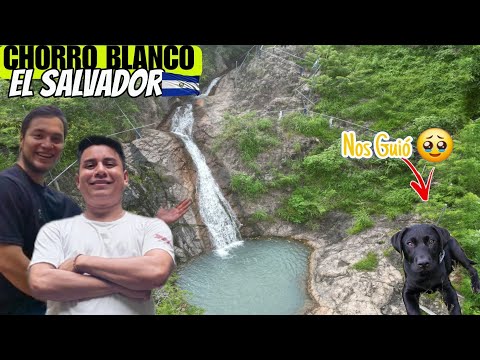 El CHORRO BLANCO, Un Lugar casi IMPOSIBLE de Llegar en Chalatenango El Salvador ft @tiofrank_