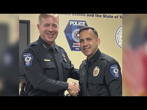 Houston police officer saves a 9-month-old choking