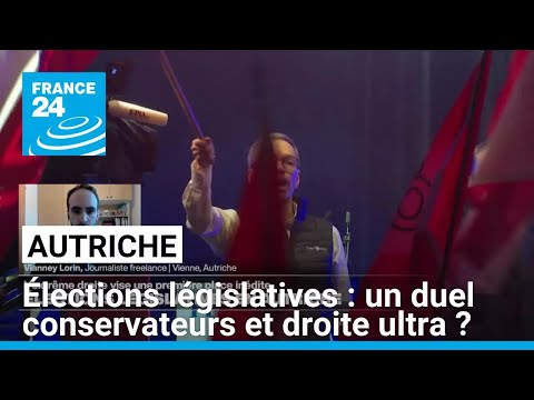 Législatives autrichiennes : les conservateurs remontent face à l'extrême droite • FRANCE 24