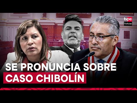 Caso Chibolín: fiscal de la nación se pronuncia ante el Congreso sobre Elizabeth Peralta