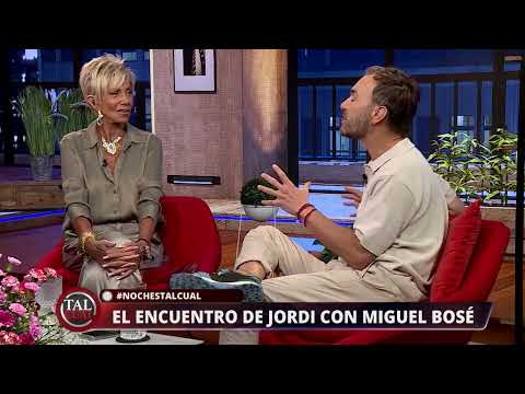 Jordi se encontró con Miguel Bosé ¿Qué pasó en España?
