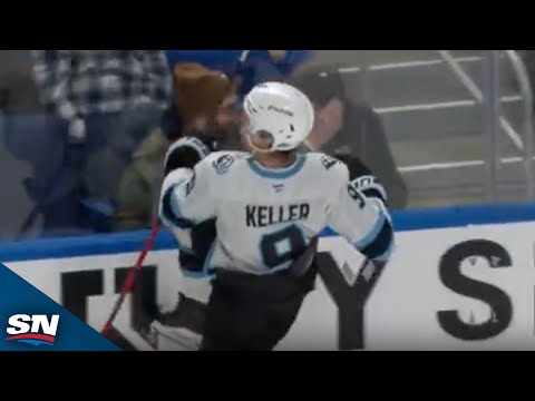 Mammoths Clayton Keller Scores Winner Just 45 Seconds Into OT vs. Sabres