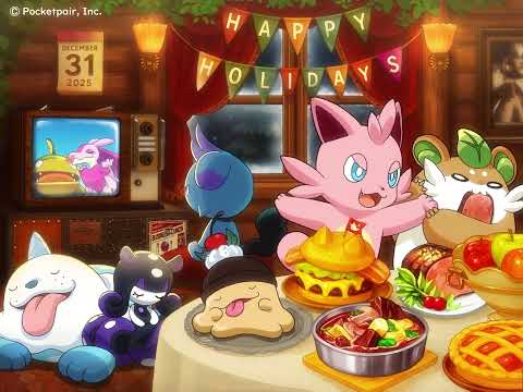 Thank you all for another great year! Here's to an even better one ahead!│ Palworld Official