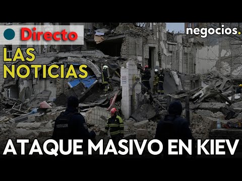 LAS NOTICIAS: Rusia lanza un ataque masivo en Kiev, despegan aviones de la OTAN y caos en Francia