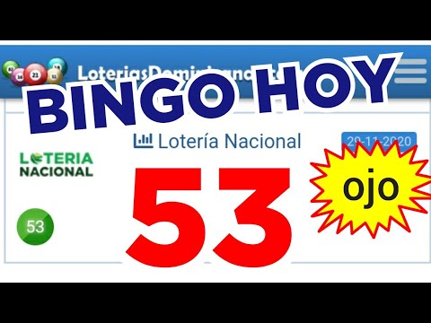 RESULTADOS de HOY...!! (( 53 )) BINGO hoy..! loteria NACIONAL DE HOY..! Números reales 05 para hoy