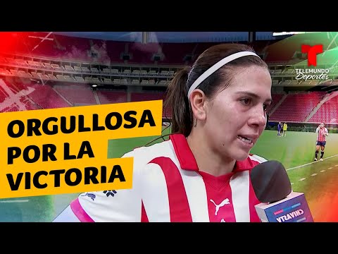 Alicia Cervantes: Se nos dieron los goles | Telemundo Deportes
