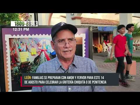 León inaugura bella galería fotográfica en honor a la Asunción de María - Nicaragua