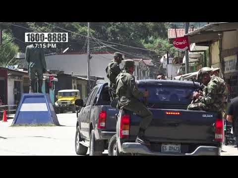 Ejército de Nicaragua finaliza plan de cosecha cafetalera en Las Segovias