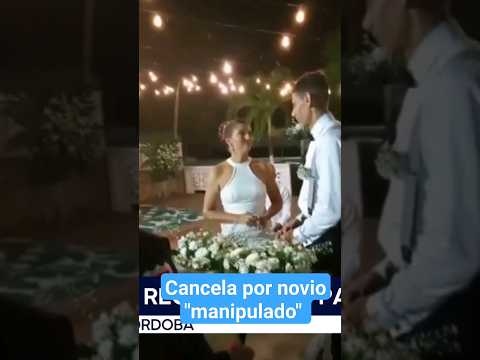 Mujer cancela su boda durante ceremonia porque su novio se deja 'mandar' por el papá