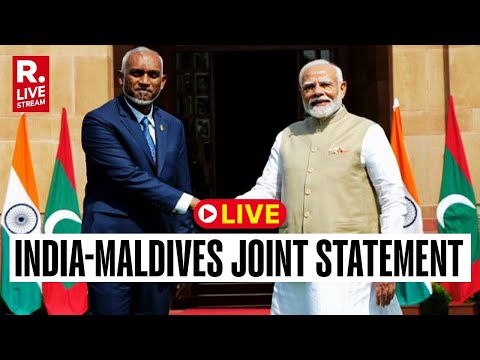 PM Modi & President Mohamed Muizzu of Maldives Attend The Joint Press Meeting