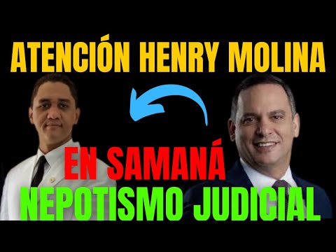 NEPOTISMO EN JUSTICIA DE SAMANÁ VARIAS DENUNCIAS!!