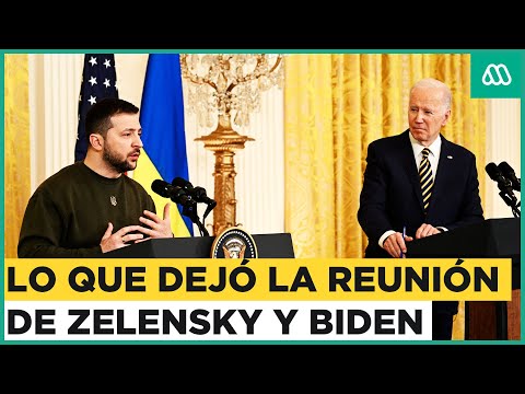 La reunión de Biden y Zelensky: Qué temas trataron sobre Rusia