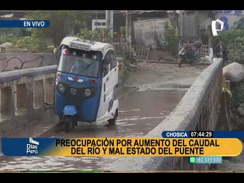 Alerta en Chosica: incremento del caudal del río Rímac causa preocupación en vecinos (3/3)