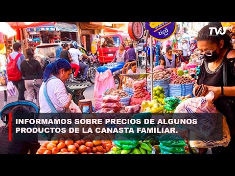 INFORMAMOS SOBRE PRECIOS DE ALGUNOS PRODUCTOS DE LA CANASTA FAMILIAR