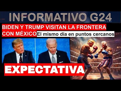 TEXAS RECIBE A TRUMP Y BIDEN- EL GOBERNADOR DEL ESTADO ES NOTICIA