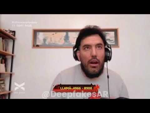 Luis Scola se suma al hit de Martin Garabal NBA en Ultimos Cartuchos [DeepFake]