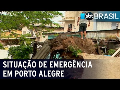 Governo Federal reconhece emergência em Porto Alegre por causa das chuvas | SBT Brasil (19/01/24)