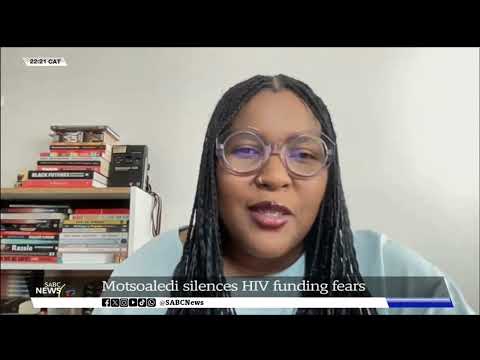 Dr Motsoaledi silences HIV funding fears