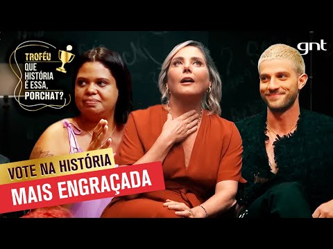 Heloísa Périssé CONFUNDE médico, Chay tem CRISE em cena e mais | Especial Troféu Porchat 2024 | GNT