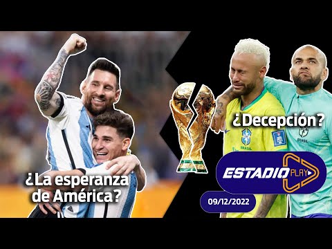 EN VIVO Analizamos: ¿Brasil es una decepción? Argentina a la semifinal de Qatar 2022 | Estadio Play