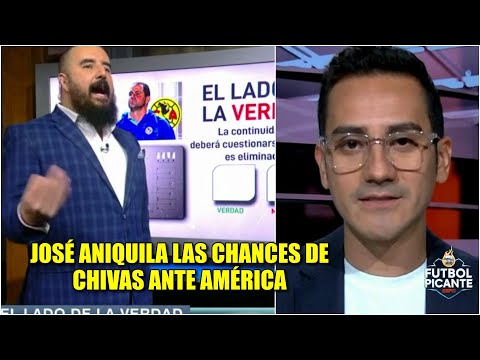 José SENTENCIÓ a Chivas. NO tiene argumentos para ganar y AMÉRICA dará un mensaje | Futbol Picante