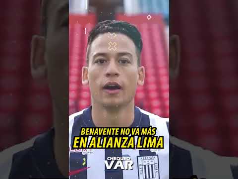 Cristian Benavente no va más en Alianza Lima | #shorts