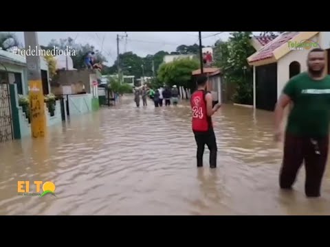 Tormenta Isaías deja lluvias e inundaciones en zonas de la Rep. Dominicana- En El Toque del Mediodía