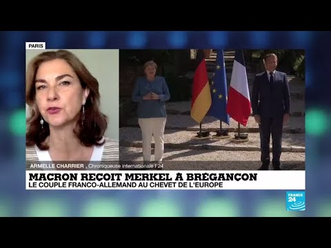 Angela Merkel est arrivée au fort de Brégançon