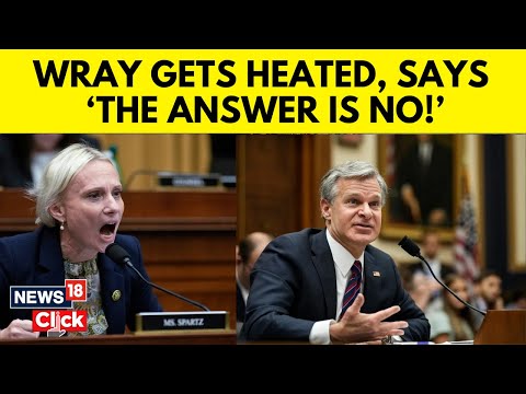 Trump Assassination Attempt | Rep Spartz Grills FBI Chief Wray On Trump Shooting Plot | N18G