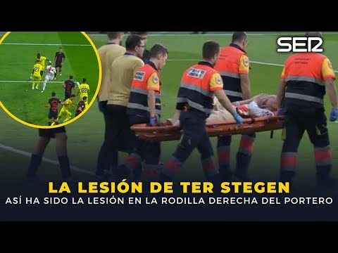 Posible GRAVE LESIÓN de TER STEGEN | Así ha sido el choque del portero del FC Barcelona #TerStegen