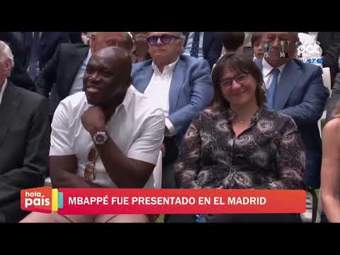 Presentación de Kylian Mbappé en el Real Madrid