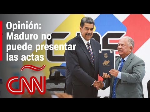 OPINIÓN: Maduro no puede presentar las actas