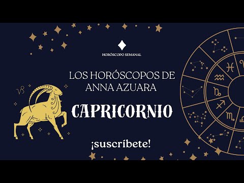 Capricornio - Horóscopo semanal del 16 al 22 de Septiembre 2024