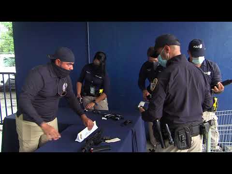 Operativo policial logra arrestar decenas de vendedores de armas ilegales