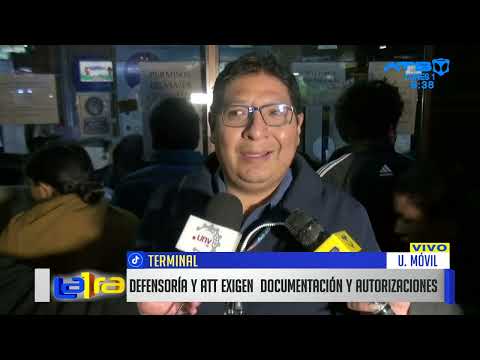 Intensifican controles en la Terminal de Buses de Cochabamba