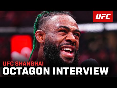 Aljamain Sterling Octagon Interview | UFC Shanghai