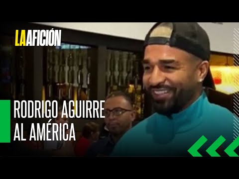 Rodrigo Aguirre arribó a CDMX para firmar con América