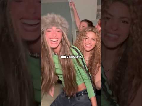 Tini y Shakira juntas #tini #shakira